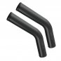 2.5" UNIVERSAL black Turbo Intercooler Piping Pipe Duct Tube Kit with Bolt Clamp