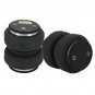 Pair Universal Air Spring Bag Standard 2500 lb G 1/8 on Heavy Duty Truck Van