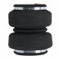 Pair Universal Air Spring Bag Standard 2500 lb G 1/8 on Heavy Duty Truck Van