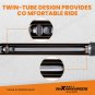 4x Front & Rear Shock Absorbers for Jeep Wrangler JK 2007-2018 Fit 3-4.5" Lift