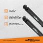 4x Front & Rear Shock Absorbers for Jeep Wrangler JK 2007-2018 Fit 3-4.5" Lift