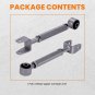 Pair Rear Adjustable Camber Control Arms Kit -/+2.5 for Dodge Journey 2009-2010