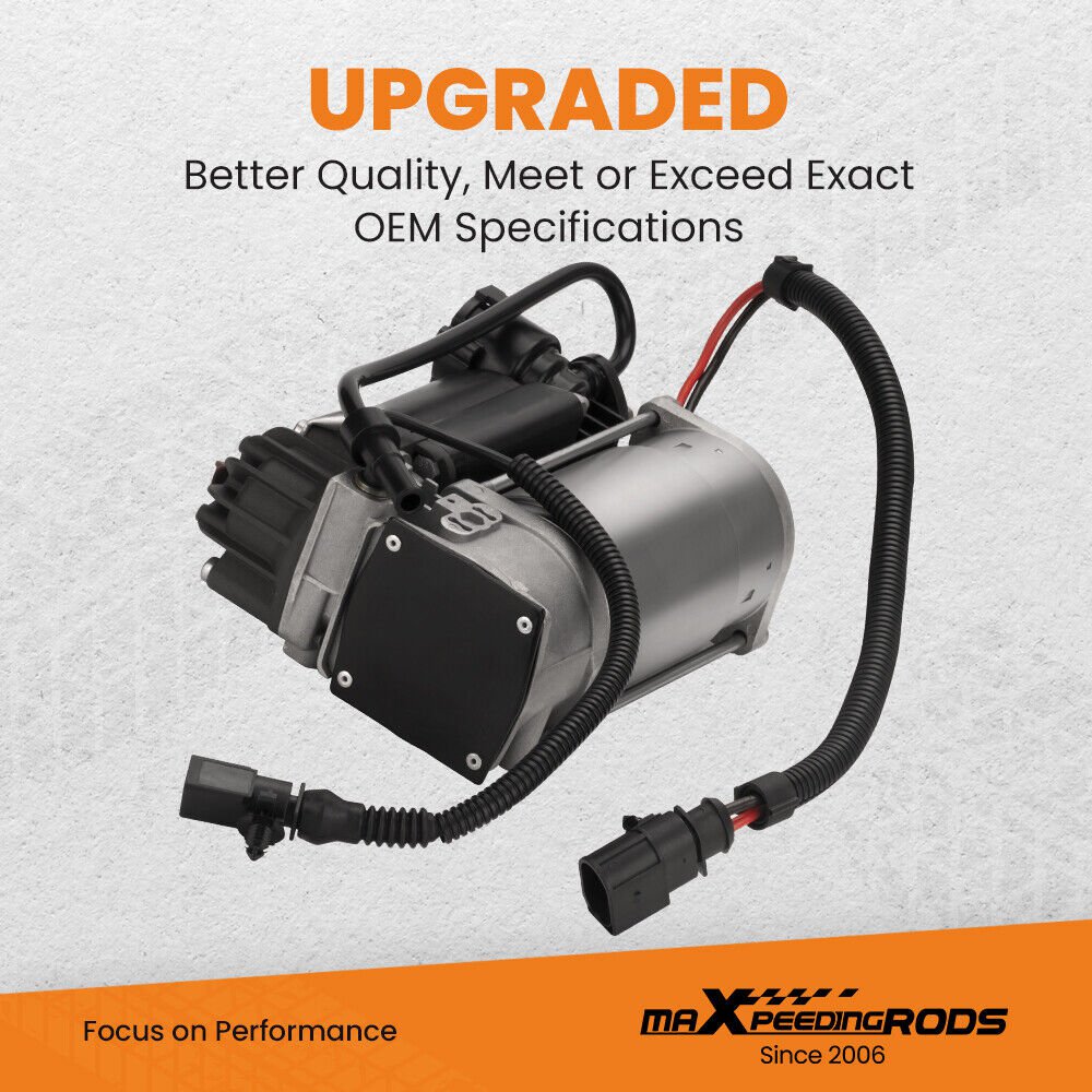 Air Suspension Compressor Pump For Bentley Continental GT VW Phaeton 3D0616005H