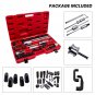 Auto Truck Diesel Injector Extractor Slide Hammer Puller Adapter Full Tool Sets