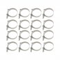 Universal DIY 8PC 2.5 Inch Turbo Intercooler Piping Pipe Kit w/Silicone Hoses