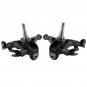 2.5" Drop Spindles Lowering Kit w/ 1.25" Rotor For Chevy C10 2WD 1973-1987 Black