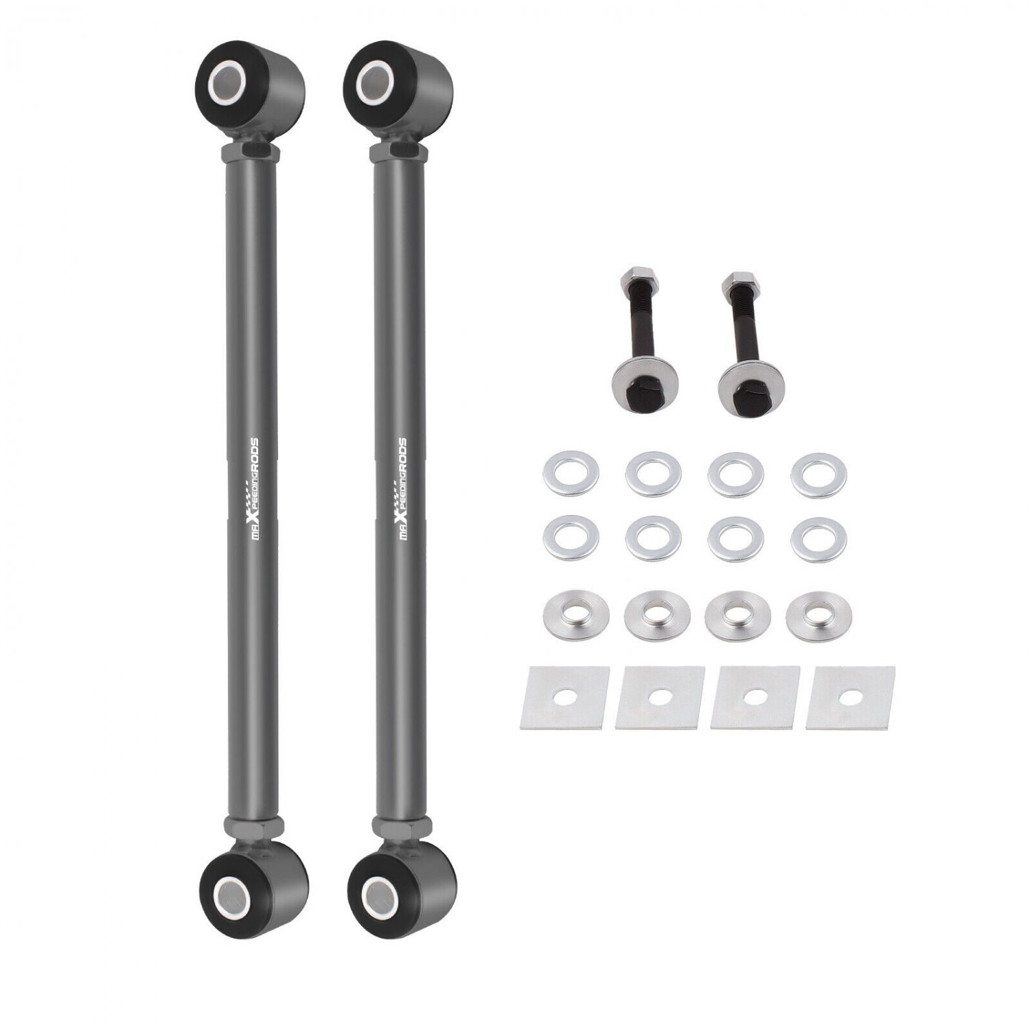 2x Suspension Rear Panhard Strut Rods w/ Bushings for Chevrolet Corvette 1963-79