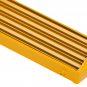 Universal Turbo Front Mount Aluminum Intercooler 27''X7''X2.5'' Tube & Fin GOLD
