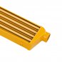 Universal Turbo Front Mount Aluminum Intercooler 27''X7''X2.5'' Tube & Fin GOLD