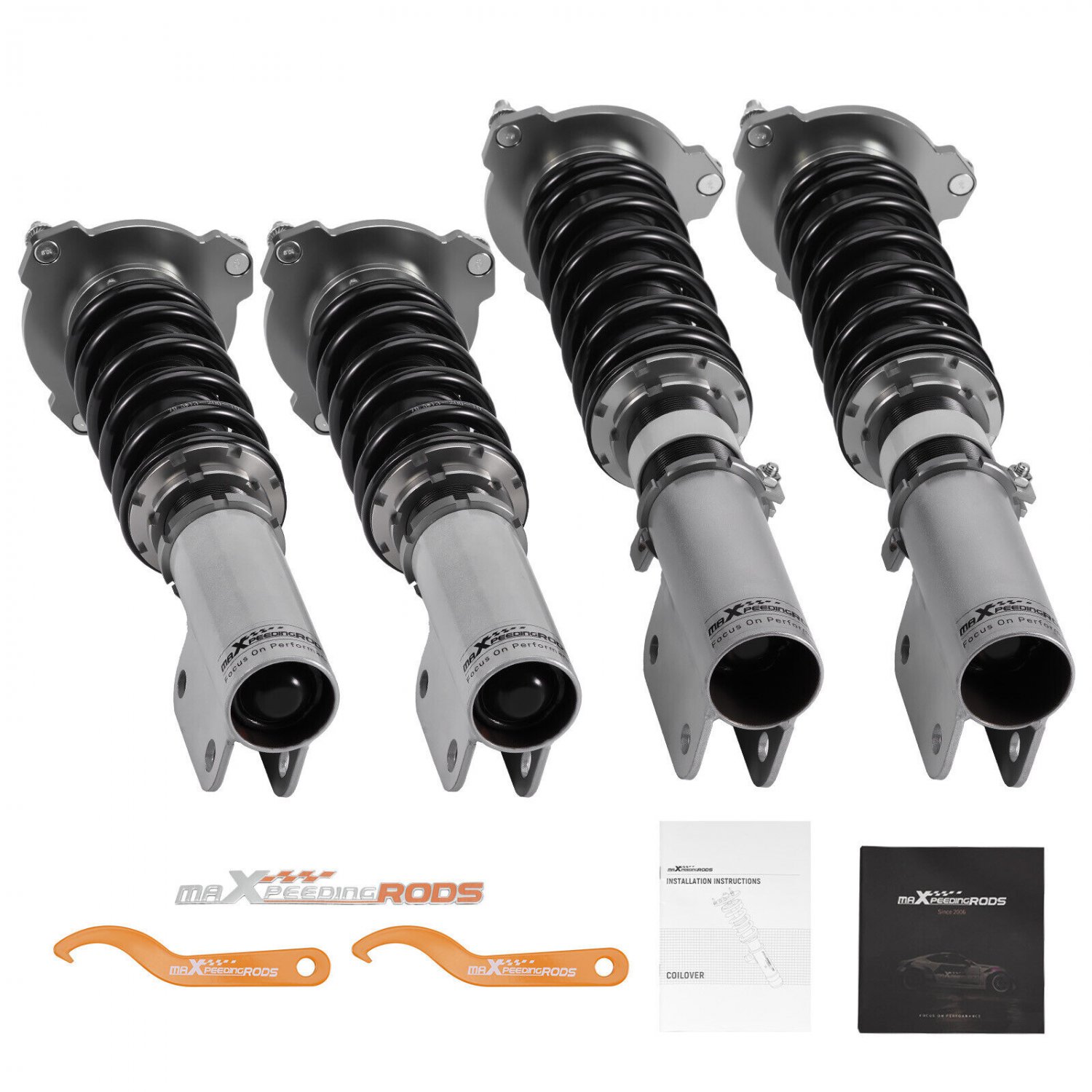 MaXpeedingrods Coilovers Shock Absorber Kit for Buick Century 97-05 Impala 00-11