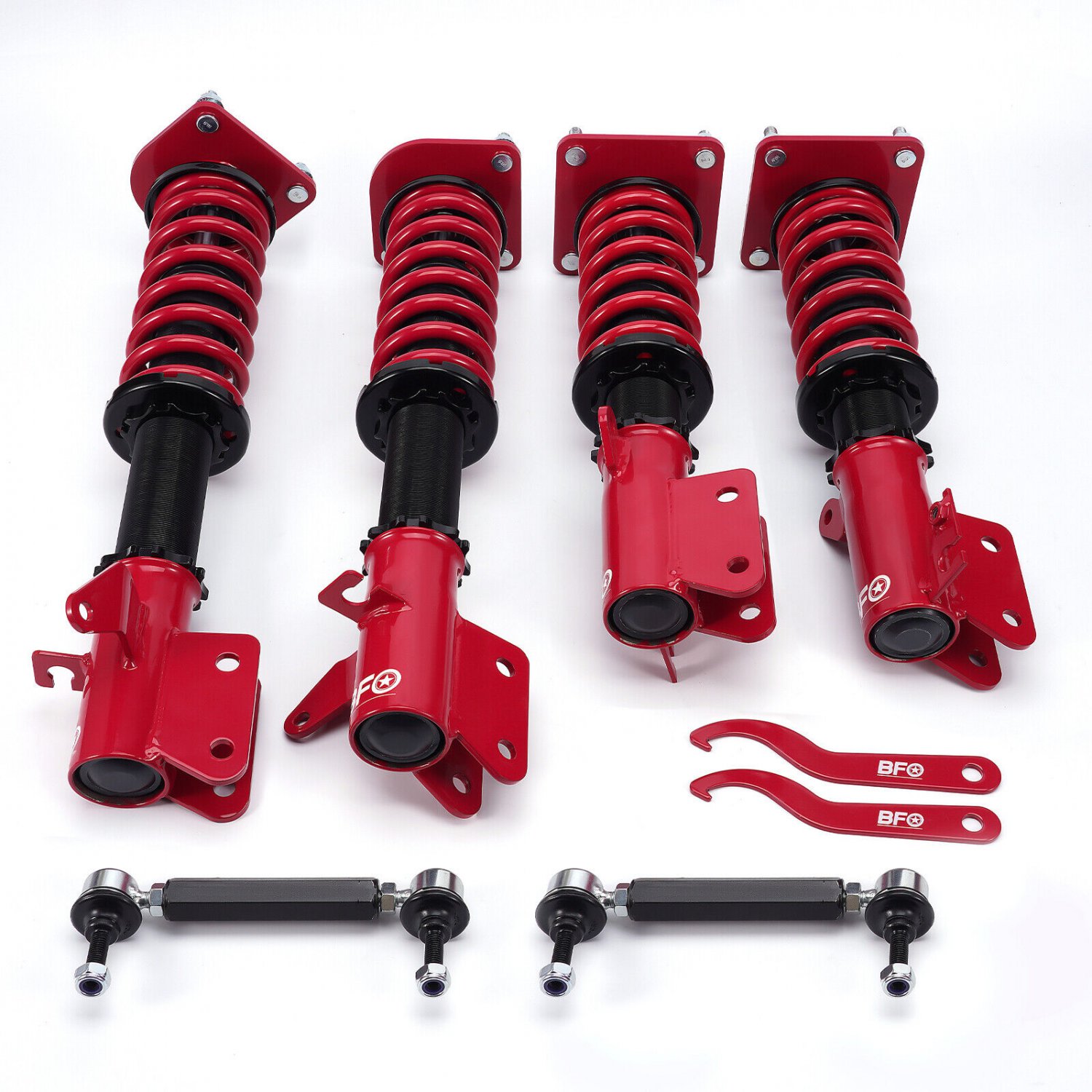 Coilovers Suspension Kits Adj Height Struts Shock Spring For Mazda 323 1999-2003