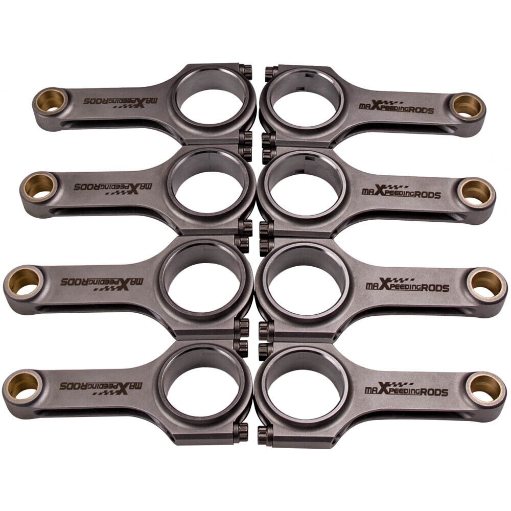 8x 4340 Forged Connecting Rods ARP2000 Bolts for Mercedes Benz 4.0L V8 M177 M178
