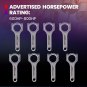 8x 4340 Forged Connecting Rods ARP2000 Bolts for Mercedes Benz 4.0L V8 M177 M178