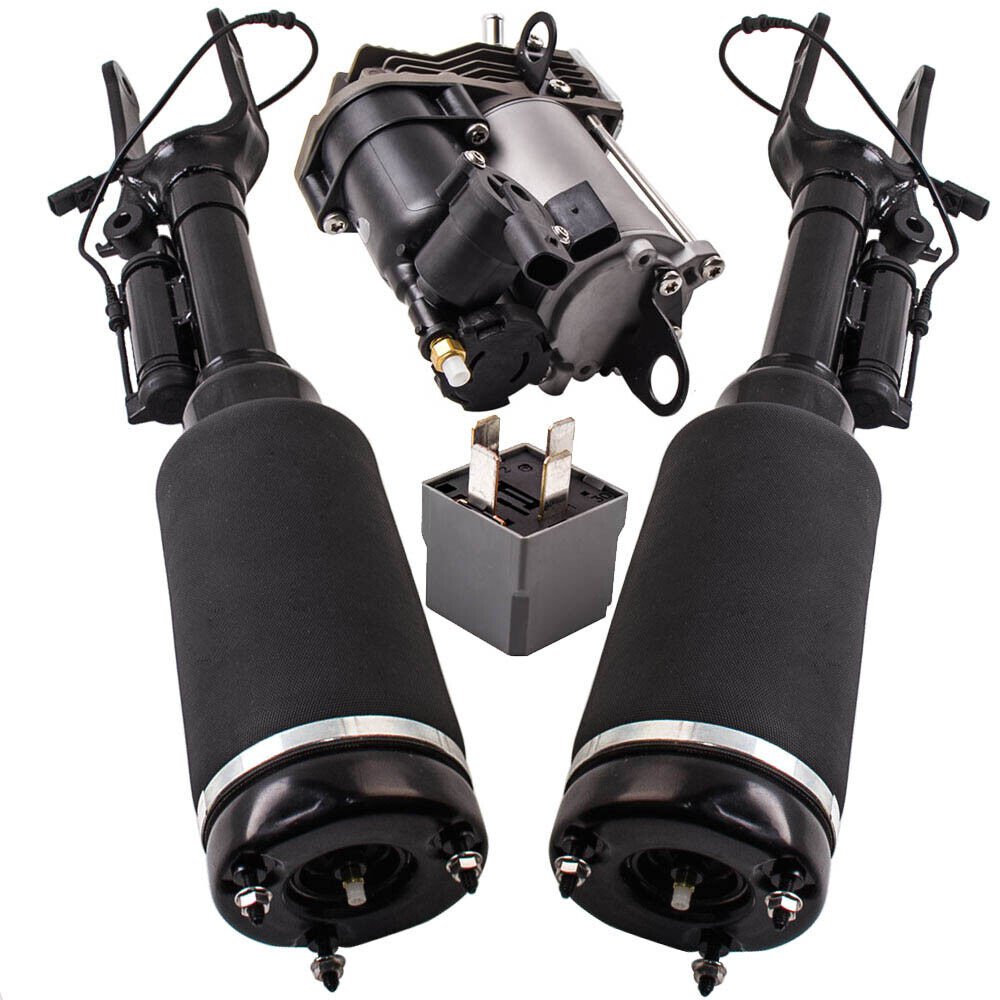 2x Front Air Struts W/ Suspension Compressor Fit Mercedes R Class 2513202704