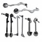 8x Front Lower Control Arm Sway Bar Link Tie Rods For BMW 3-SERIES E90/E91/E92