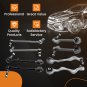 8x Front Lower Control Arm Sway Bar Link Tie Rods For BMW 3-SERIES E90/E91/E92