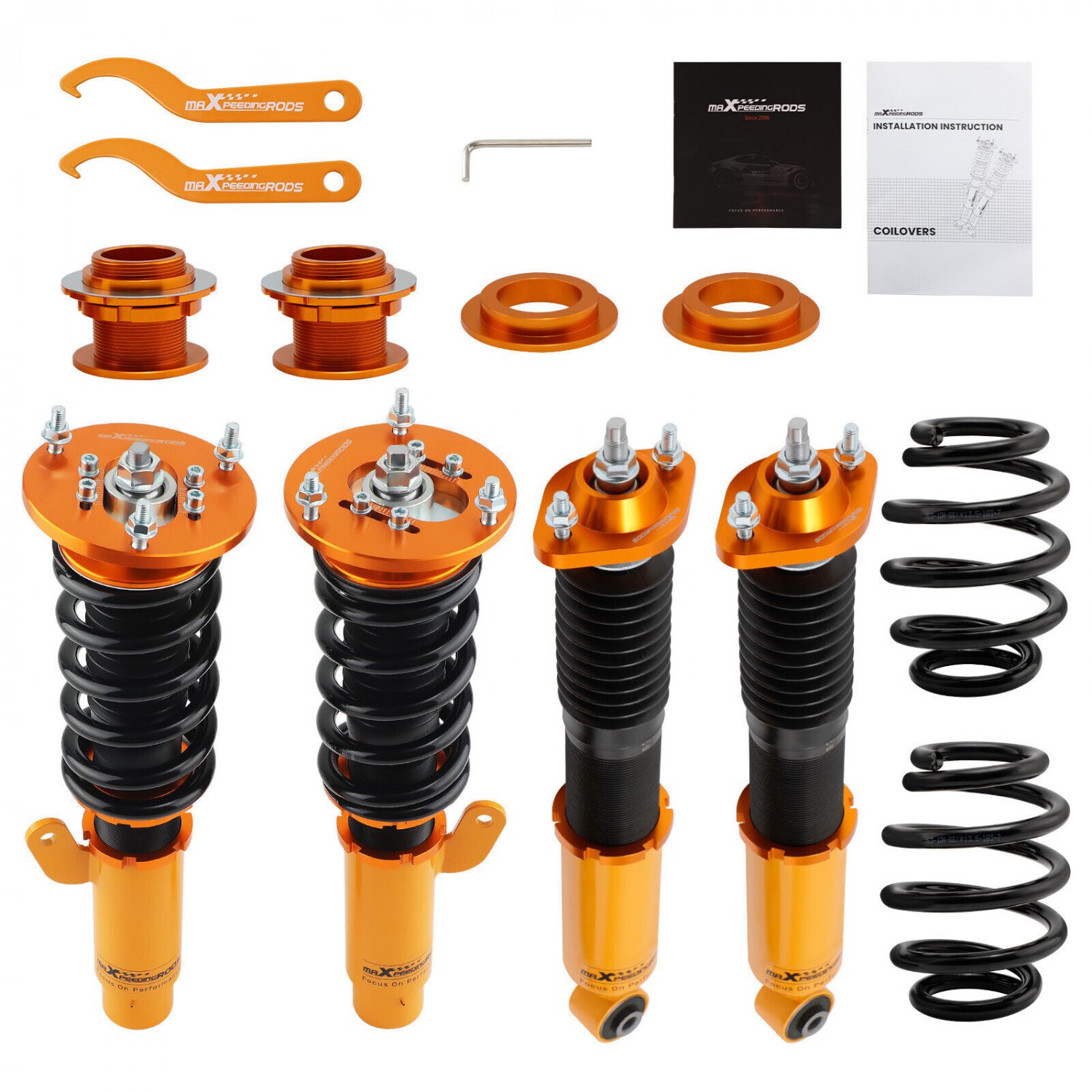 Coilovers Suspension Kit for BMW E46 3 Series 320i 323i 323Ci 325Ci 01-05 RWD