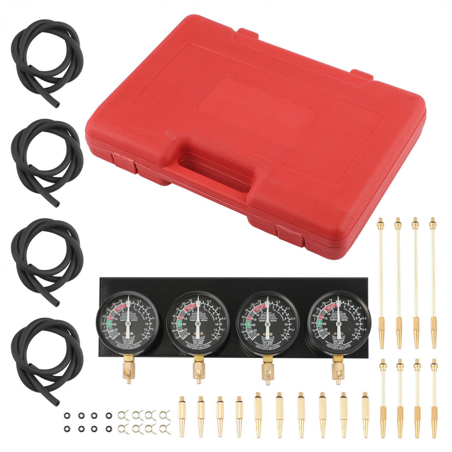 Fuel Vacuum Carburetor Synchronizer Carb Balancer Adjustment Tool Kits New