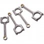 4x 4340 Forged Connecting Rods+ARP Bolts for Honda Civic L15B7 L15B9 VTC Turbo