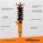Coilovers 24-Way Adjustable Struts Kit For Volkswagen VW Golf MK7 2015-2019