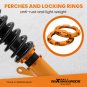 Coilovers 24-Way Adjustable Struts Kit For Volkswagen VW Golf MK7 2015-2019