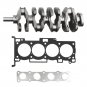 G4KE Engine Overhaul Rebuild Kit w/ Crankshaft & 4X Conrods For Hyundai KIA 2.4L
