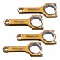 Forged H-Beam Connecting Rods+ARP2000 Bolts For Mitsubishi 4B11 4B11T 149.2mm