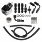 Adjustable Fuel Pressure Regulator Kit 100PSI Gauge AN6 Fitting Universal Black
