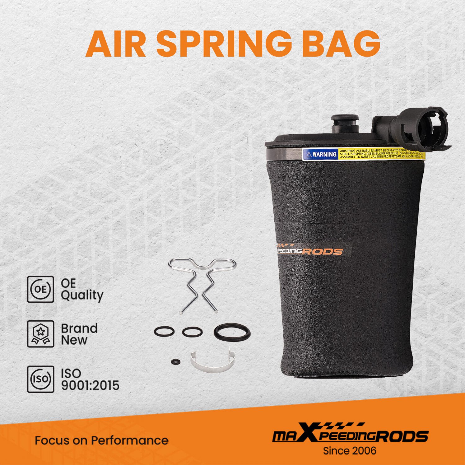 Rear Air Spring bellow Bag for Mercury Marauder Mercury Grand Marquis 3U2Z5580PA