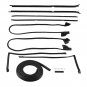9pcs Weatherstripping Seal Kit with Narrow For Regal Cutlass RWD G-Body 1981-88