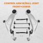 Front Lower Control Arms Sway Bars Tie Rods for 2013-2020 Nissan Pathfinder QX60