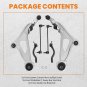 Front Lower Control Arms Sway Bars Tie Rods for 2013-2020 Nissan Pathfinder QX60