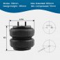 Air Spring Suspension Kit For GMC Sierra 2500HD 3500HD 2WD 4WD 01-2010
