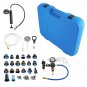 28Pcs Radiator Pressure Tester Vacuum Cooling System Tool Refill Kit