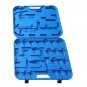 28Pcs Radiator Pressure Tester Vacuum Cooling System Tool Refill Kit