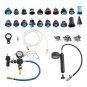 28Pcs Radiator Pressure Tester Vacuum Cooling System Tool Refill Kit
