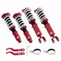 24 Level Adjustable Coilovers Lowering Struts Shocks Kit For Honda Prelude 92-01