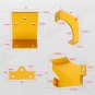 UPGRADED TRANSMISSION HYDRO BRACKET KIT for Hustler Raptor 125255 SD/SDX