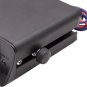 Black Waterproof 12V 80A Rocker Switch Box Light 6-Gang Toggle Control Panel