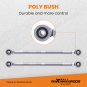 2Pcs Adjustable Rear Upper Control Arm for Mini Cooper 02-13 w/PU Bushing
