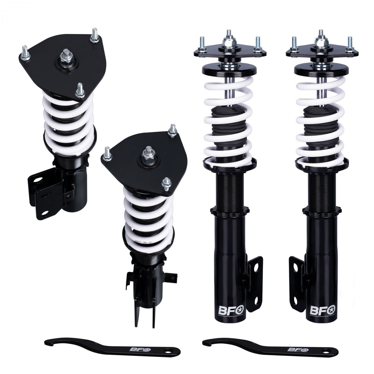 BFO Coilover Struts Shocks Suspension Lowering Kit For Subaru WRX GC8 1993-2001