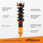 Adjustable Coilovers Front Upper Camber Control Arms Kit for Honda CR-V 97-01