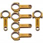6pcs Titanized Connecting Rods for Porsche 911 2.0L 2.2L 6cyl ARP Bolts 5.118"