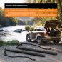 2PCS Rear Left & Right Liftgate Power Lift Support Kit For Volvo XC60 2012-2017