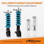 MaXpeedingrods T6 Adjustable Coilovers Suspension For Subaru Impreza WRX 08-14