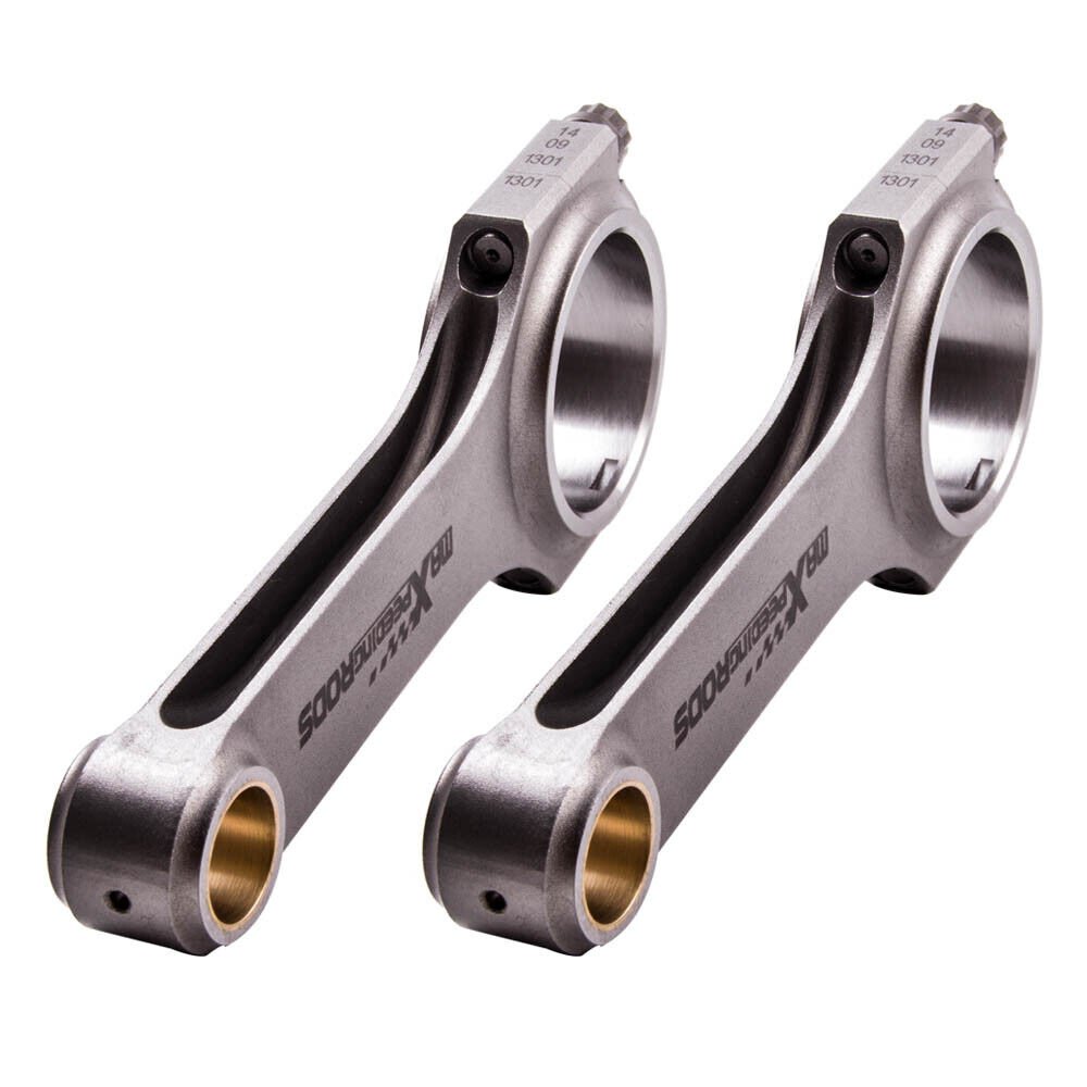 Forged H-Beam Engine H-Beam Connecting Rod+ARP2000 Bolts for Fiat 500 5.118" New