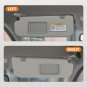 2PCS Side Sun Visor Pair Set W/ Mirror For Hyundai Veloster 12-15 85220-2V130-TX