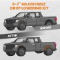6" Drop Flip Kit Under Bed C-Notch for Chevy Silverado GMC Sierra 1500 2007-2018