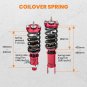 24 Way Damper Coilovers Shocks +Control Arm Camber Kit For HONDA CIVIC 1992-1995