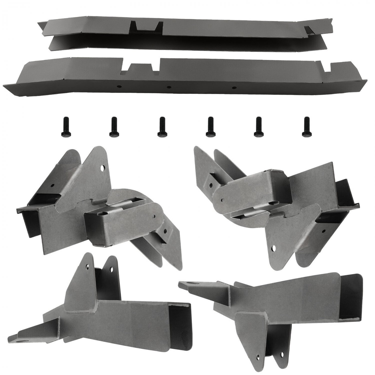 Frame Rust Repair Fit for Jeep Wrangler TJ 2003-2006 black